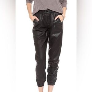 AG Adriano Goldschmied Made In USA Womens Black Lyocell Jogger Pants Sz L